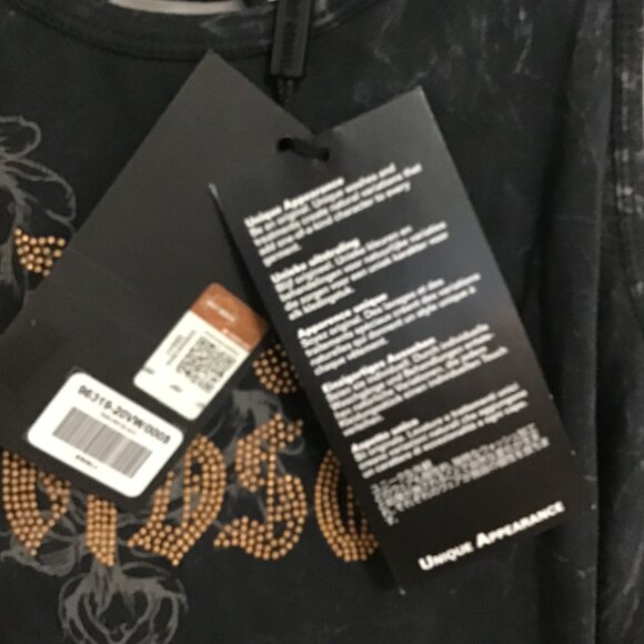 NWT Harley Davidson Slash Back Tank Top With Bedazzled Logo Size S - Picture 14 of 14